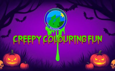 Creepy Colouring Fun