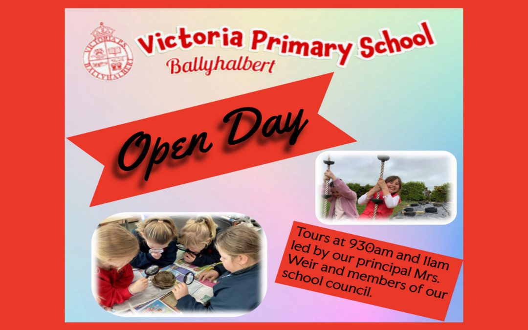 Open Day at Victoria Primary School Ballyhalbert